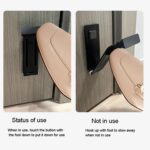 Pedal de tope de puerta magnético para abrir y cerrar la puerta para la parte inferior de la puerta, Magnetic Door Stopper White - Imagen 4