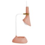 Base de lámpara de escritorio de diamante extraíble Carga USB Luz de noche de temperatura de color de 3 velocidades