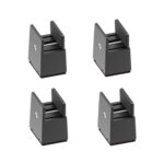 4 unids/set almohadilla ajustable para pies de elevación de muebles, 50mm High
