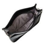 013 Bolso tote cruzado impermeable de un solo hombro de cuero de PU con correa de leopardo - Imagen 5