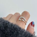 Anillo con combinación Happy Smiley Love Love Wear, J3520
