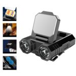 HW-888 XPE + 2835 LED Multi-fuente de luz Inducción Clip de faro en la luz del sombrero, HW-888 Hat Light