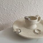 Joyería de cadena de anillo vintage de plata esterlina S925, J238 - Imagen 4