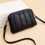 XY1101 bolso de hombro tejido para mujer de doble capa multifuncional bolso de un solo hombro