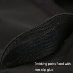 Bolsa para teléfono móvil ajustada de malla elástica de gran capacidad, bolsa para tetera de montañismo y ciclismo, S - Imagen 4