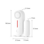 Tuya WiFi Sonido y luz Puerta Puertas magnéticas Ventanas Alarma Escena Vinculación APLICACIÓN Recordatorio - Imagen 2
