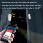 Tuya WiFi Sonido y luz Puerta Puertas magnéticas Ventanas Alarma Escena Vinculación APLICACIÓN Recordatorio - Imagen 4