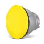 Para cubierta estándar de 55 grados Cubierta de tela suave y ligera de 18 cm, Yellow