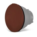 Para cubierta estándar de 55 grados Cubierta de tela suave y ligera de 18 cm, Brown
