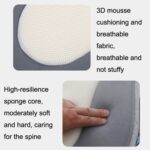 Almohadilla de lactancia para bebés, Pillow Gray - Imagen 4