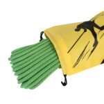 XINDA 2 uds equipo al aire libre cuerda bolsas protectoras bolsas de almacenamiento paquete bolsa de escalada en roca, 36 x 37cm - Imagen 4