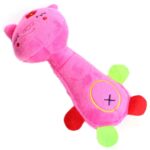 3 piezas de juguetes para perros, juguetes de peluche con sonido, resistentes a las mordeduras, suministros para perros para la dentición, Pig