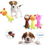 3 piezas de juguetes para perros, juguetes de peluche con sonido, resistentes a las mordeduras, suministros para perros para la dentición, Pig - Imagen 5