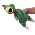 2 uds pollo gritando morder sonido Molar mascota juguete de peluche - Imagen 3