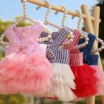 2 uds falda de malla para mascotas vestido perro gato ropa, L - Imagen 2
