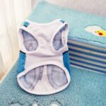 2 uds chaleco transpirable de malla para mascotas primavera verano ropa para perros y gatos, M - Imagen 3