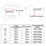 2 uds chaleco transpirable de malla para mascotas primavera verano ropa para perros y gatos, S - Imagen 5