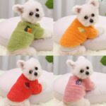 2 uds perros mantener caliente dos pies ropa Bipanda gato ropa, S - Imagen 2