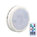 TL004-RGB Carga USB Efecto de luz RGB Luz ambiental con control remoto, TL004-RGB (White Silver)
