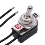 10 Uds Mini interruptor basculante de dos posiciones con cable, KNS-1 - Imagen 2