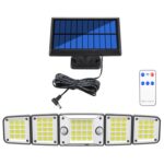 Luz de pared de inducción doble del cuerpo humano solar impermeable al aire libre, TY10710 Split
