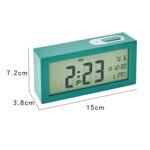 8890H Multifuncional Fotosensible Cabecera Pequeño Reloj Despertador Pantalla LCD Reloj Digital - Imagen 3