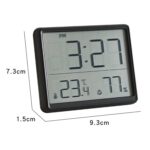 Reloj digital electrónico de temperatura LCD montado en la pared magnético delgado y ligero 8218 - Imagen 3