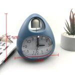 GH809 Reloj despertador para niños de escritorio en forma de huevo junto a la cama Reloj con timbre lindo - Imagen 3