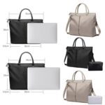Maletín de negocios, bolso de mano/bolso de hombro, bolso de mensajero de gran capacidad de doble uso para ordenador, Large - Imagen 2