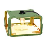SK121 Trampa para moscas cuadrada Trampa para pulgas para mascotas Colector de luz para pulgas para el hogar, 1pcs