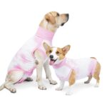 Ropa postoperatoria para perros Tie-dye Fácil de poner y quitar Ropa de esterilización para mascotas, XXXL