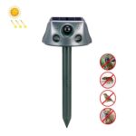 SK031 Repelente de animales solar de cuatro lados Repelente de aves Repelente de ratas ultrasónico, Rat Repeller