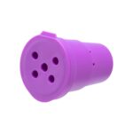 Para Keurig Cápsula de café reutilizable Taza de filtro Recargable K Taza Cesta de filtro Pod, PP (Purple)