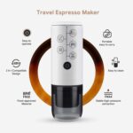 Cafetera portátil recargable por USB ICafilas ME2410 para exteriores - Imagen 3