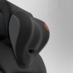 SR-21 Cojín lumbar para automóvil Reposacabezas Asiento Accesorios de espuma viscoelástica, Estilo:, Ordinary Headrest (Black)