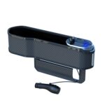 Organizador de la caja de almacenamiento del espacio del asiento del vehículo Bolsillo lateral de la consola del asiento delantero, especificaciones:, No Wireless Charging Upgrade Wire