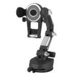 ZJ137 Soporte para teléfono con ventosa para automóvil 2 en 1 Soporte para teléfono con matrícula Soporte para teléfono para camión, ZJ137 Black - Imagen 2