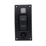 Interruptor de restablecimiento autoblocante marino con luz indicadora de protección contra sobrecarga, ON-OFF-ON 3 Switch