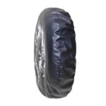 Cubierta de rueda de repuesto de cuero sintético de PVC Protector de llanta trasera, 16 inch - Imagen 4