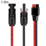 Cable de carga de batería de almacenamiento de energía móvil MC4 a 30A Anderson, 1.0m