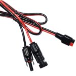 Cable de carga de batería de almacenamiento de energía móvil MC4 a 30A Anderson, 1.0m - Imagen 3