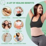 Paquete de ayuda para el cuidado a prueba de fugas Ayudas para el acondicionamiento del sueño, Waist+Neck White - Imagen 4