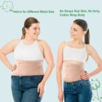 Paquete de ayuda para el cuidado a prueba de fugas Ayudas para el acondicionamiento del sueño, Upgrade Waist White - Imagen 6