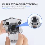 Para DJI Mini 3 Pro RCSTQ Drone Accesorios, Lens Protection Cap, Simple Paddle, Lens Cap + Paddle Set - Imagen 4