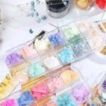 Symphony Flake Mica Flake Shell Nail Art Lentejuelas, BH - Imagen 3