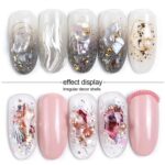Symphony Flake Mica Flake Shell Nail Art Lentejuelas, BH - Imagen 5