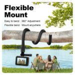 Trípode de pulpo con soporte de montaje flexible TELESIN para mini cámara de acción y teléfono móvil, especificaciones:, With Phone Clip Kit - Imagen 3