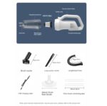 SUITU ST-6101 120W 35500rpm Aspirador inalámbrico para automóvil, Especificaciones:, Deluxe 3 Section 11.1V - Imagen 2