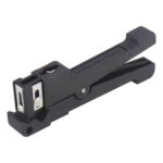Herramienta para pelar fibra óptica Tubo de cinta Pelacables horizontal, Horizontal Black