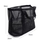 Bolsa de playa de malla de gran capacidad para nadar - Imagen 3